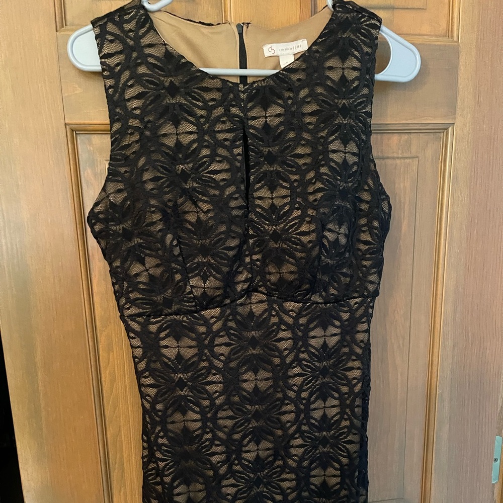 Black lace dress
